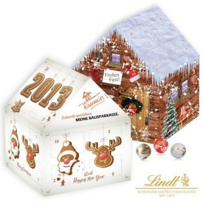 House Shaped Advent Calendar