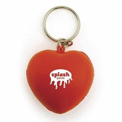 Stress Heart Keyring