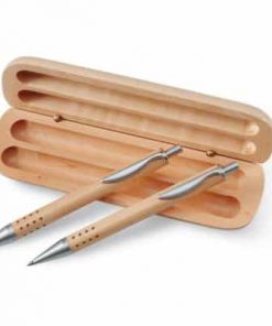 Wooden Double Pen Gift'set