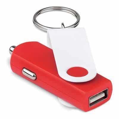 USB Car Charger Keyring