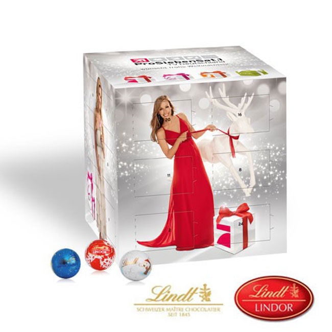 Lindt Calendar cube