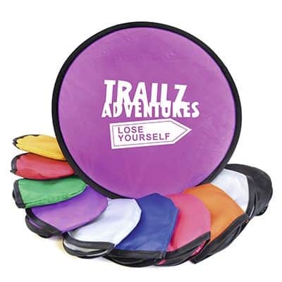 Folding Nylon Frisbee