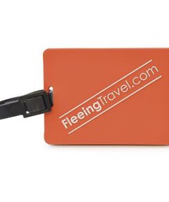 PVC Luggage Tag with Rubber Strap