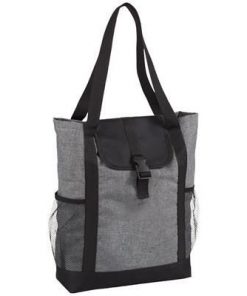 Buckle Tablet Messenger Bag